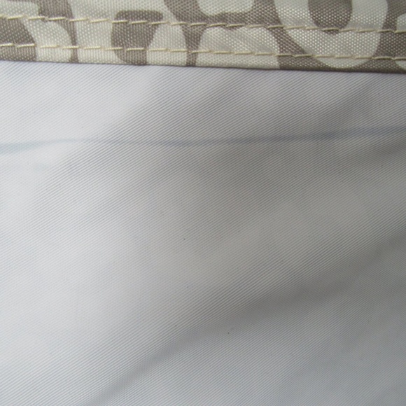 Defective Thirty-One Large Utility Tote SayItTaupe - Picture 2 of 4